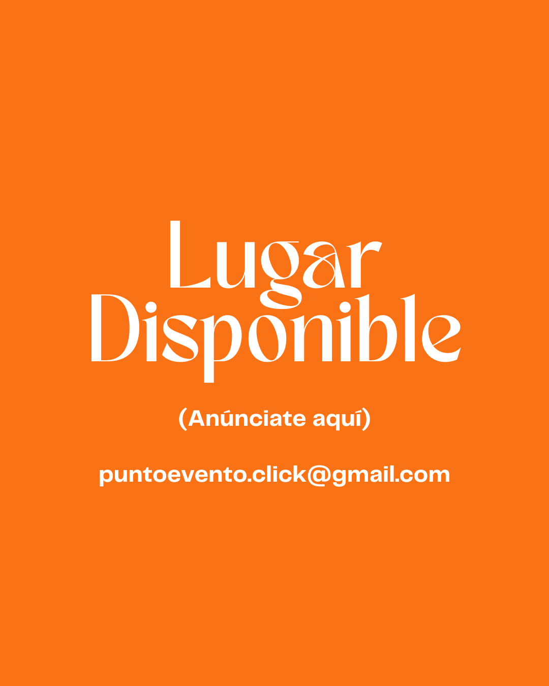 LUGAR-DISPONIBLE-M ⭐REGALOS